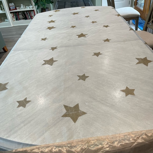 Pottery Barn Dining Pottery Barn 0 Silk Table Cloth 108 Inches By